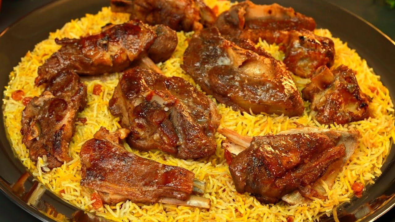مندي لحم 🍖 بدون فرن ولا قدر ضغط 🤔 مندي ولا ألذ بأقل وقت وأبسط طريقة