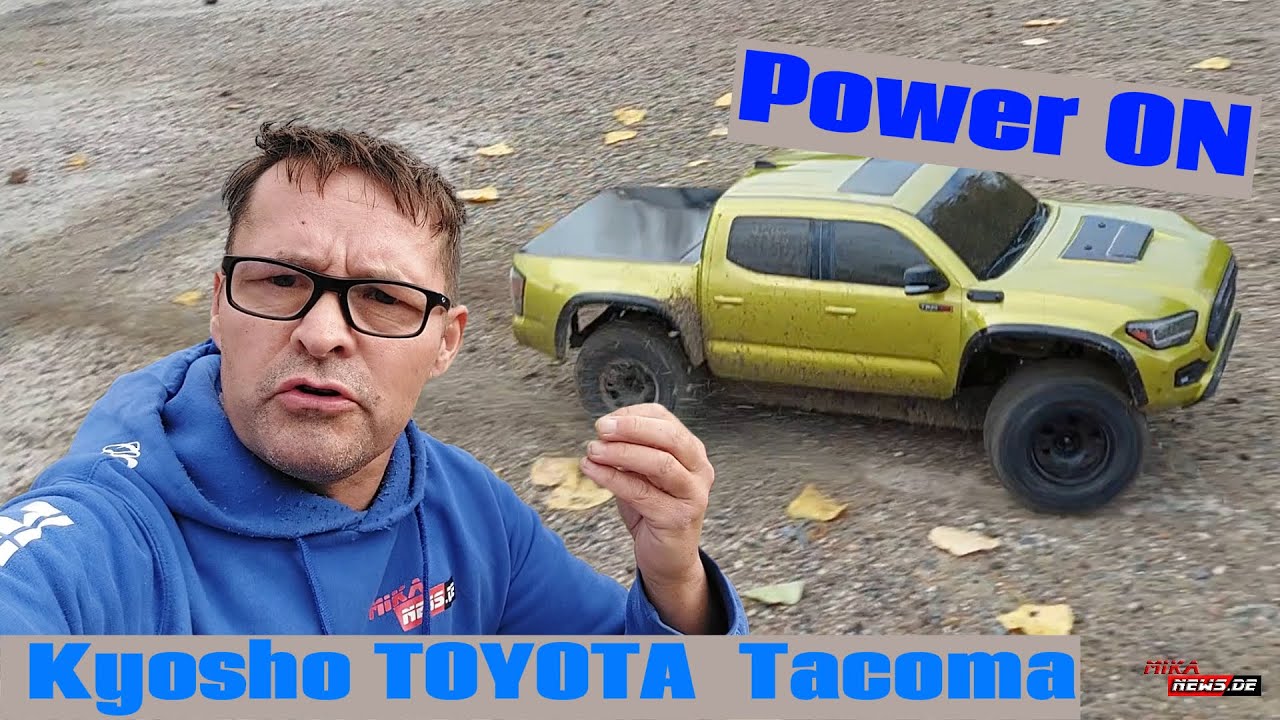 Power ON - Amazing Kyosho Toyota Tacoma PickUp #scale #rc #toyota #offroad