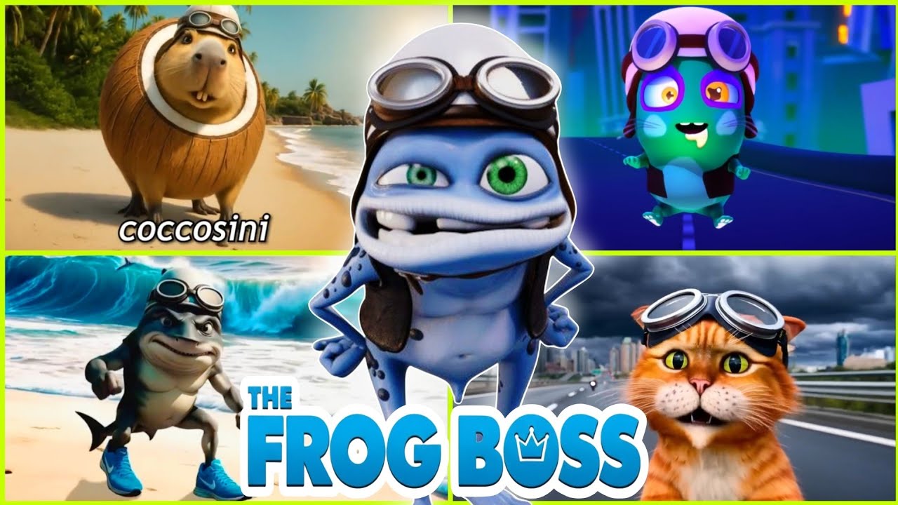 🎥Crazy frog 🐸- Tiles hop 🎶 [Cover song] 🕺💃