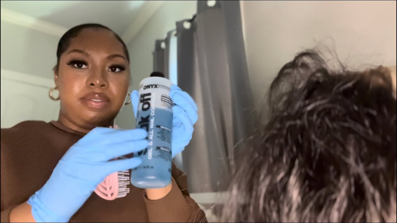 asmr rude stylist does costumer's hair while you watch  💆🏽‍♀️ 🪮✨roleplay asmr