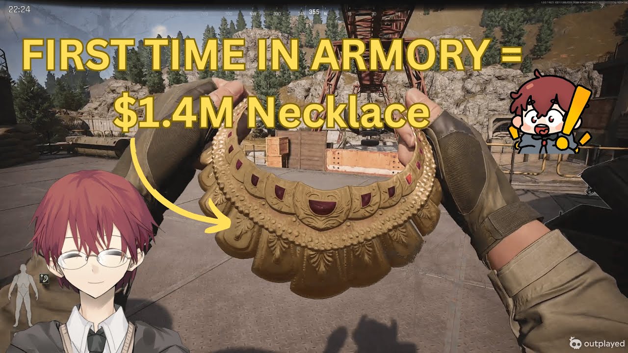 FINDING A RED ON MY FIRST ARMORY RUN