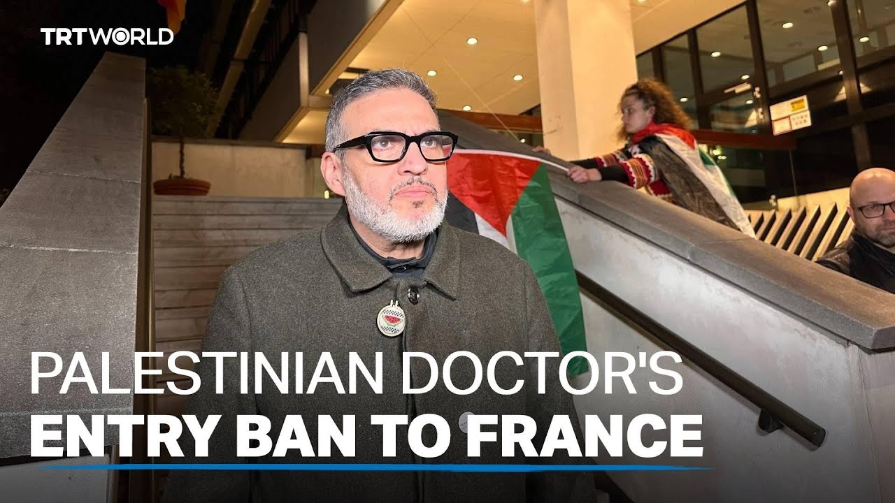 Palestinian doctor Ghassan Abu-Sitta denied entry into France