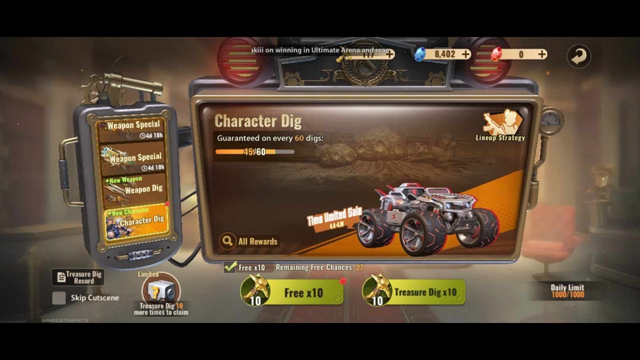 [Metal Slug Awakening] Towering Reno License Gacha PART I!