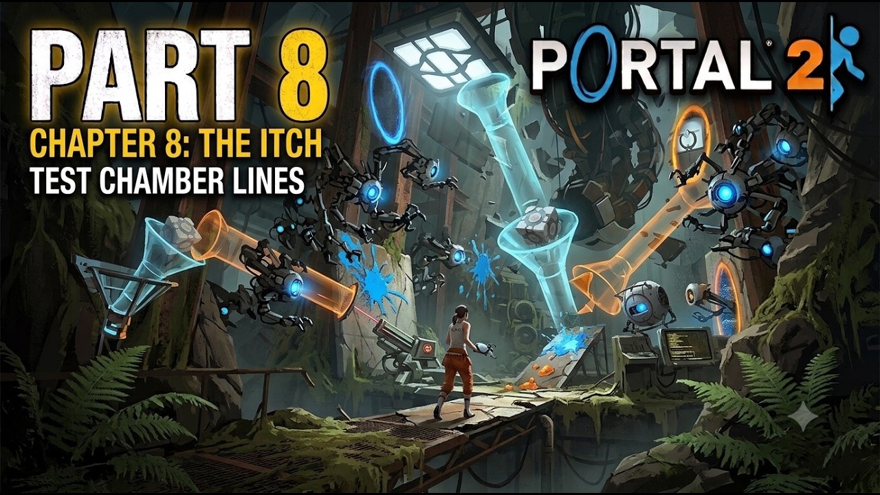 Portal 2 Gameplay - Chapter 8: The Itch