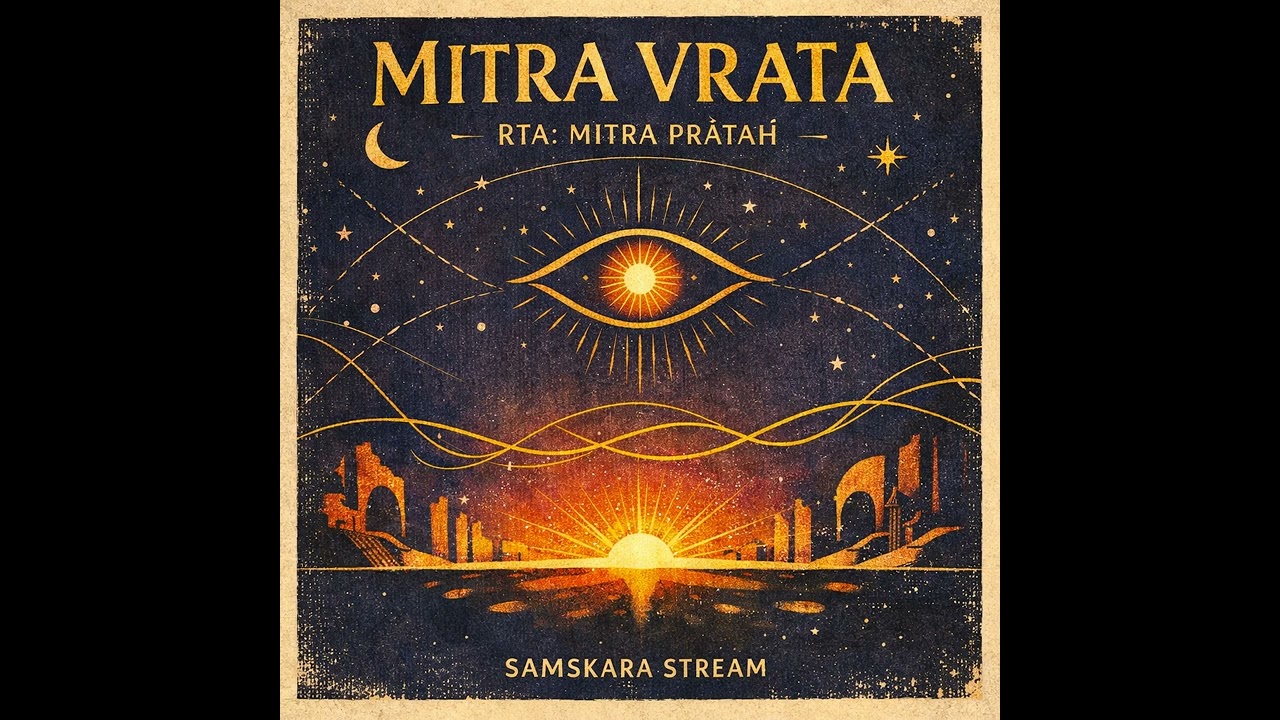 MITRA VRATA — Hymn to Mitra | Keeper of Ṛta | Cosmic Rite Engine (Vedic Cinematic)