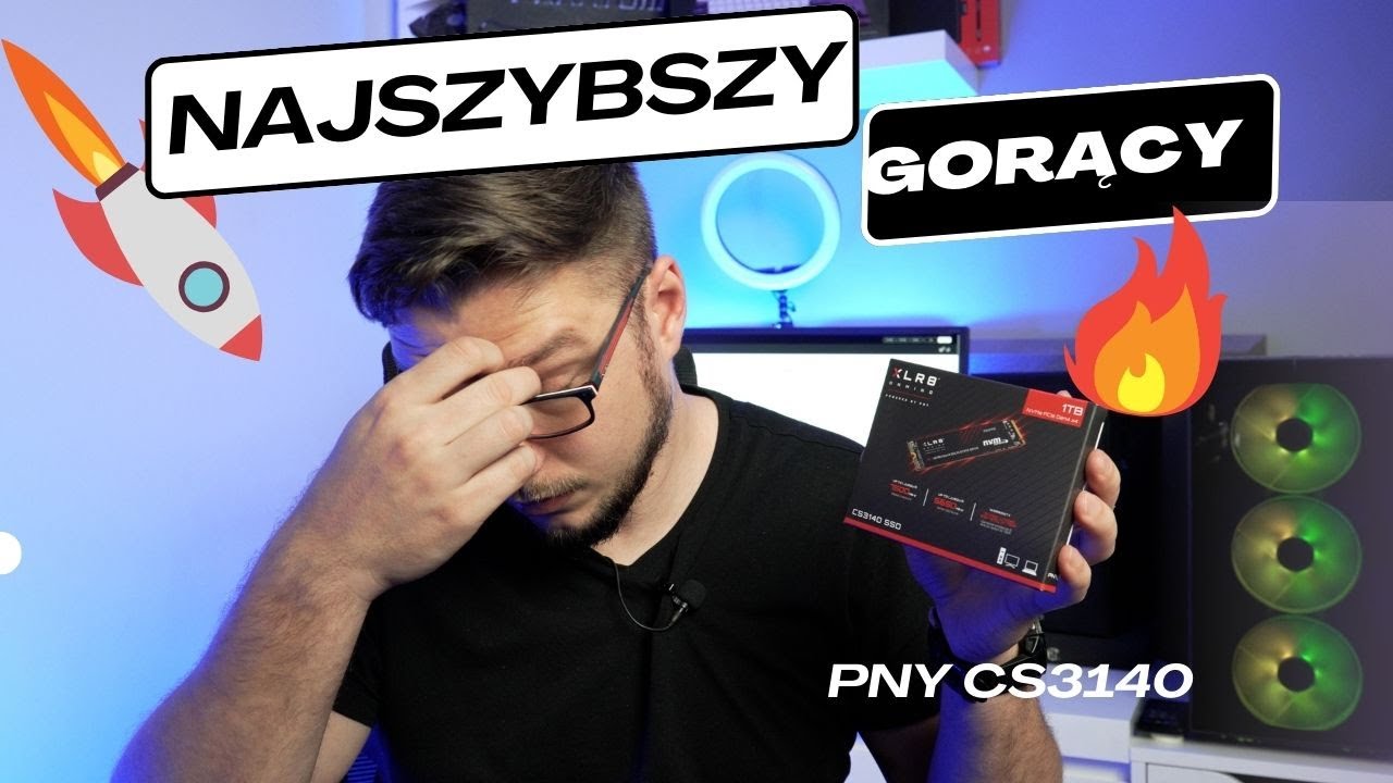 Najszybszy i najcieplejszy ~SSD M 2 PNY CS3140
