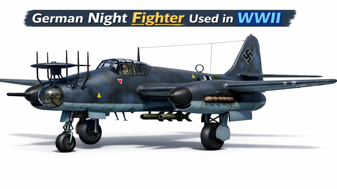Every German Night Fighter Used in WWII