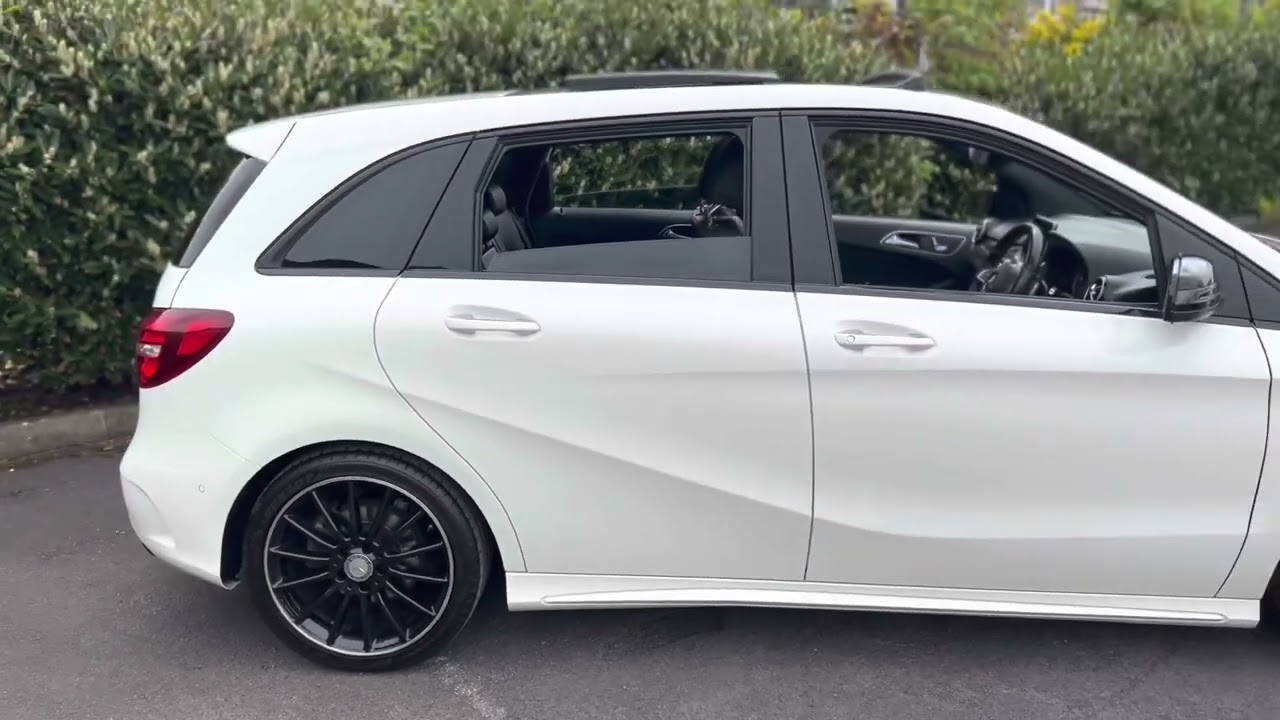 Mercedes-Benz B200d AMG Line Premium Plus W246 Calcite White 2016
