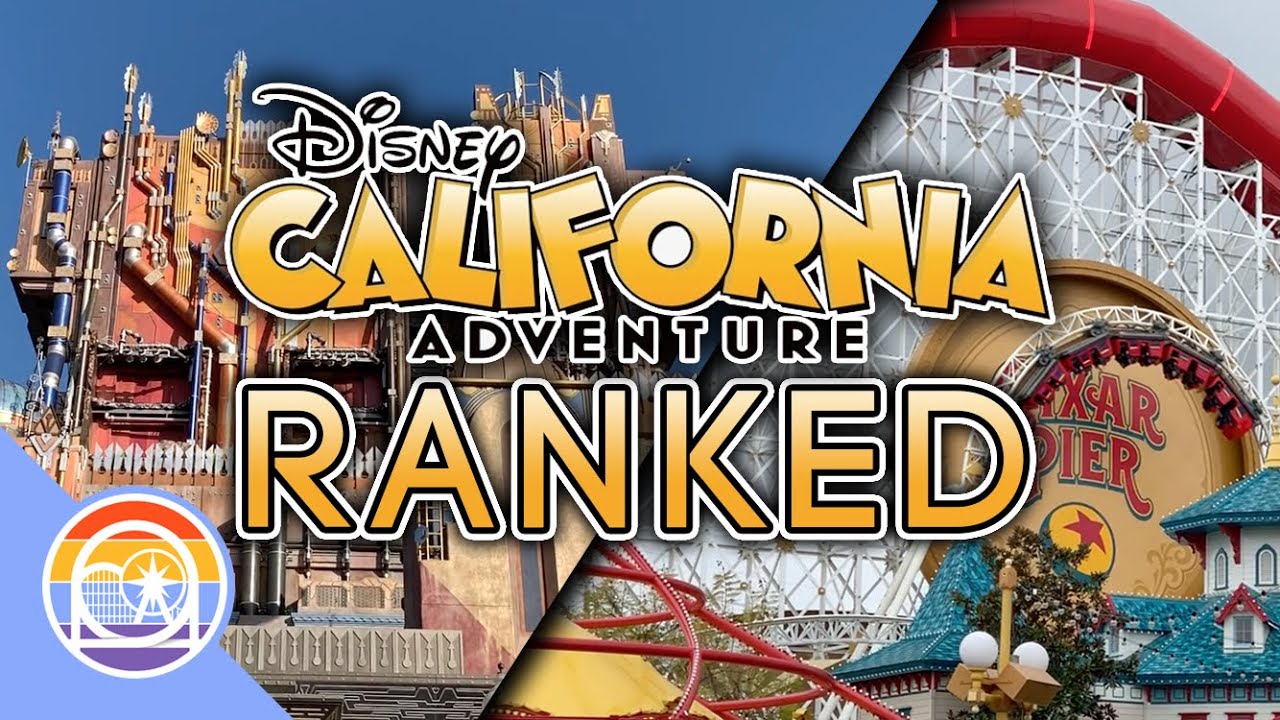 Every Ride at California Adventure Ranked From Worst to Best by YOU! | Celebrating 20 Years of DCA
