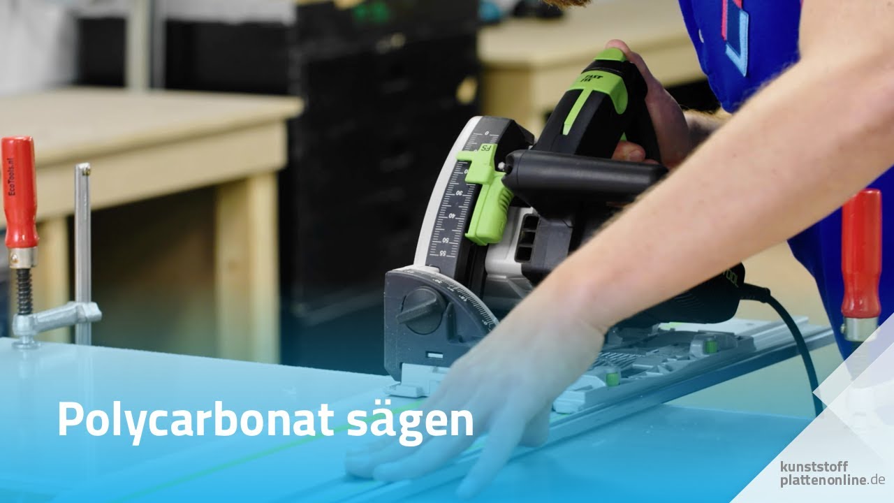 Polycarbonat sägen: So gehen Sie vor | Kunststoffplattenonline.de