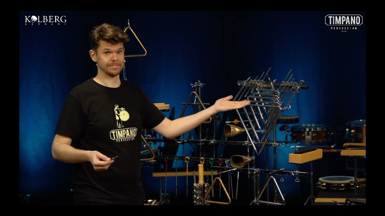 The legendary "Combination stand system" by Kolberg Percussion | With Alexander Haupt