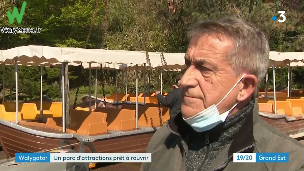 Walygator Grand Est - Reportage France 3 - JT 27/04/2021