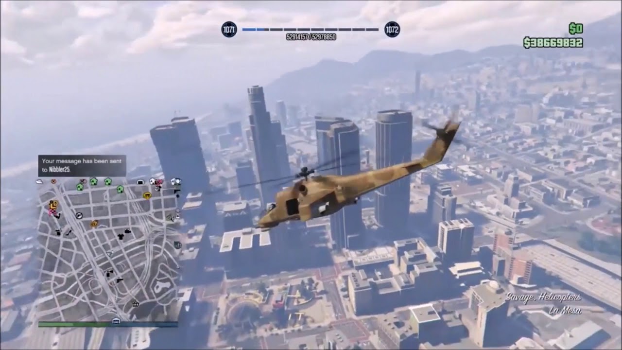 My preferred method for taking down Deluxos with helicopters