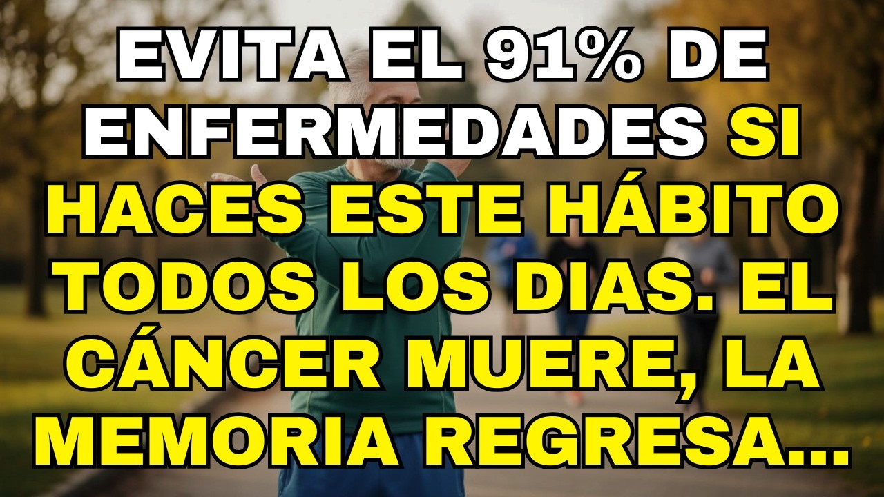 Mayores de 60: Este hábito evita el cáncer, protege tu cerebro y limpia tus arterias