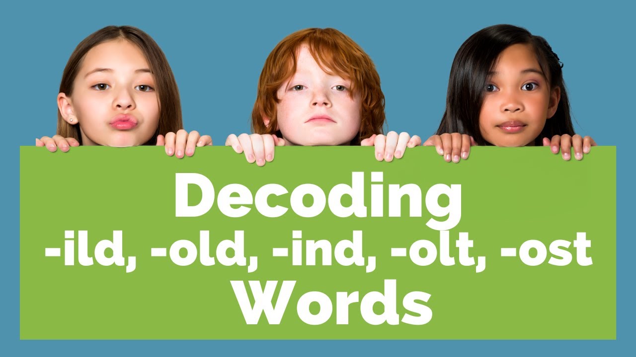 133 WBR and Phonics: Word Endings -ild, -old, -ind, -olt, -ost ** FREEBIE*** 