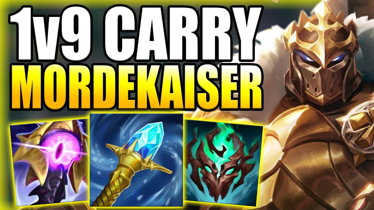 THE COMPLETE MORDEKAISER JUNGLE GUIDE TO 1v9 CARRY GAMES FOR BEGINNERS IN S15! - League of Legends