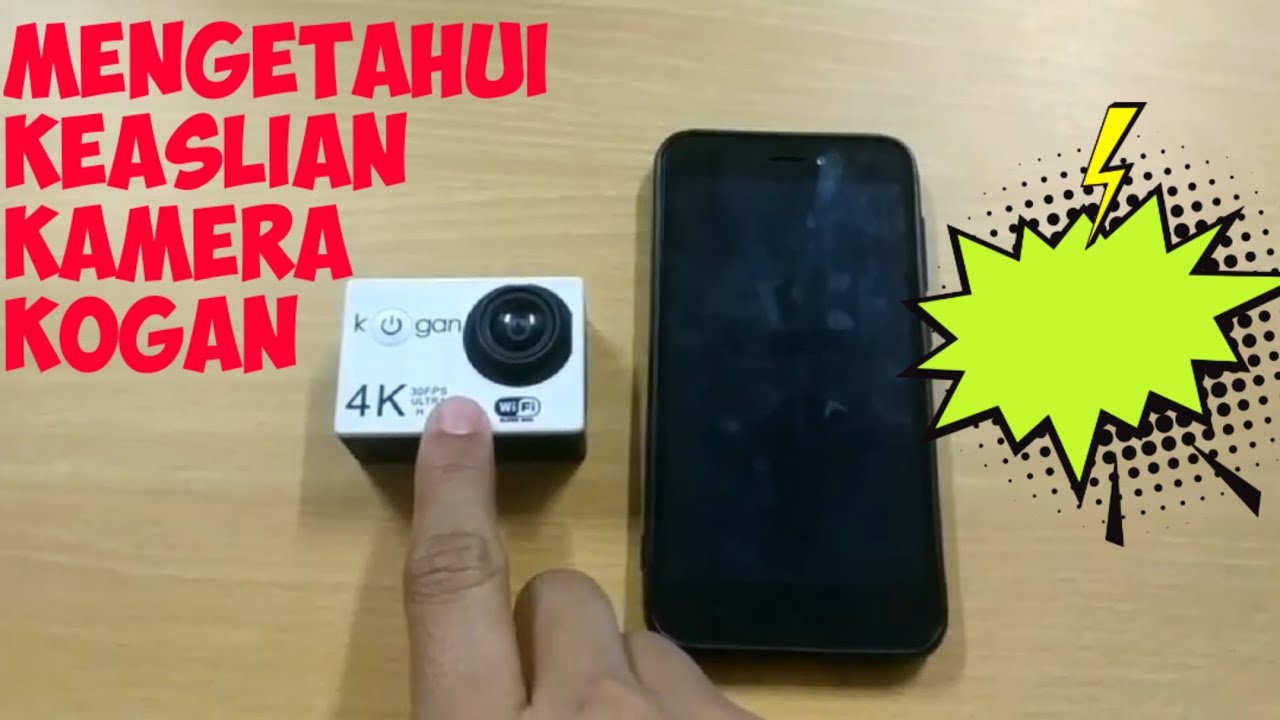 Kamera Kogan asli?? Nh cara cepat mengetahuinya #kogan#motovlog #actioncam