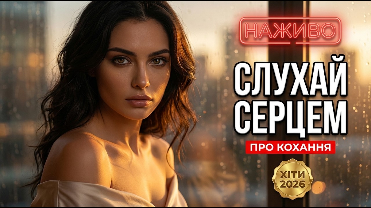 🎵 Українські пісні про справжнє кохання — LIVE