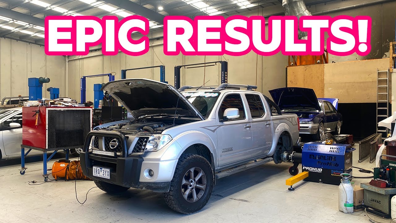 D40 NAVARA DYNO TUNE! YD25