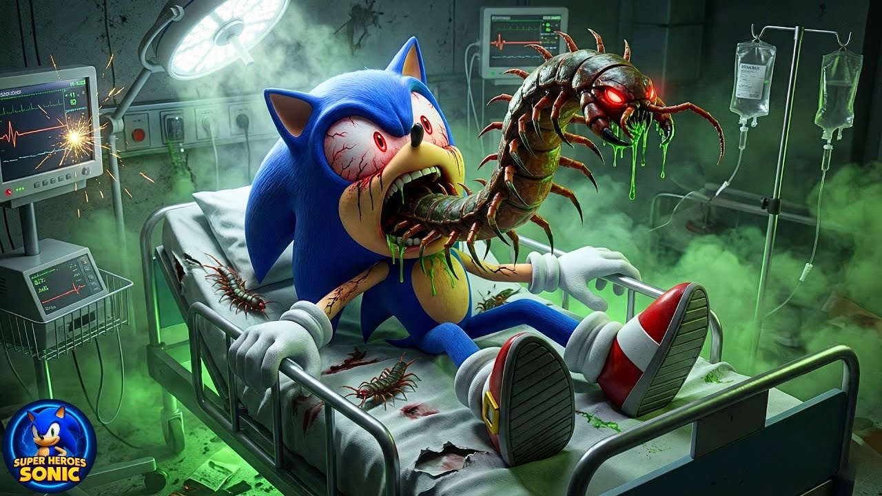Dark Sonic Awakens at School! Shadow vs Sonic’s Nightmare Transformation 😱⚡