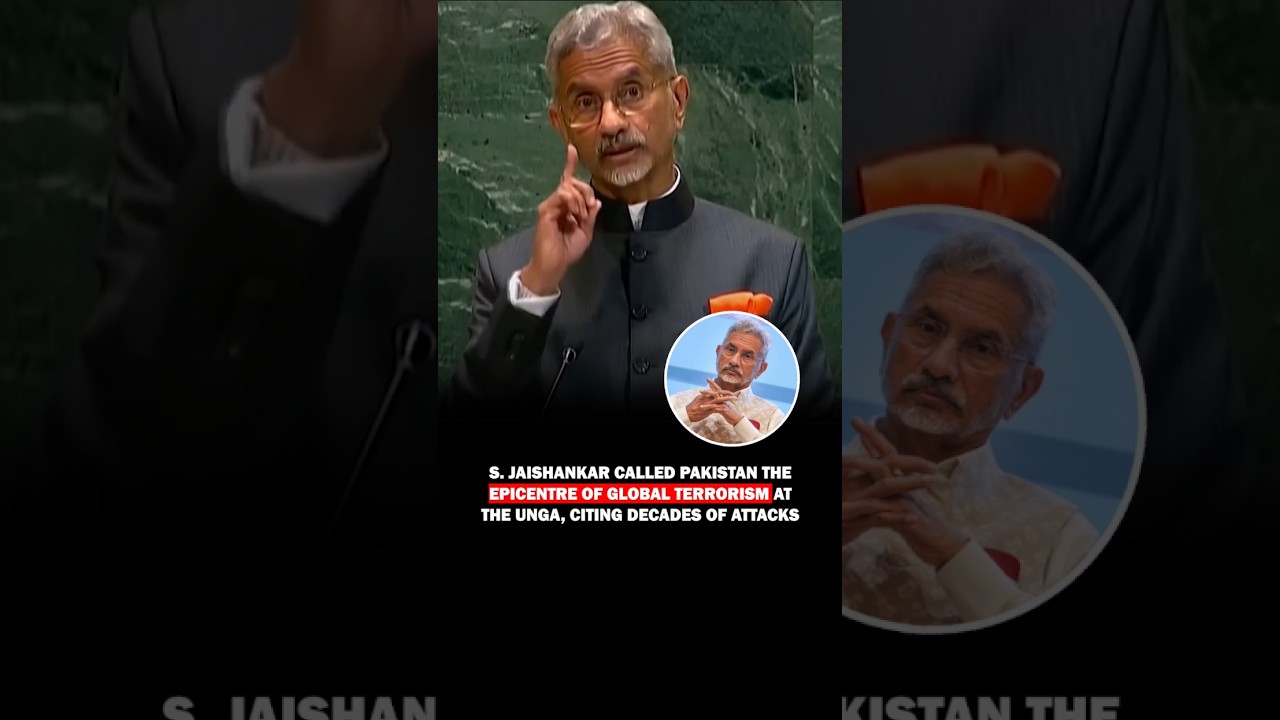 SJaishankar called Pakistan the “epicentre of global terrorism” 