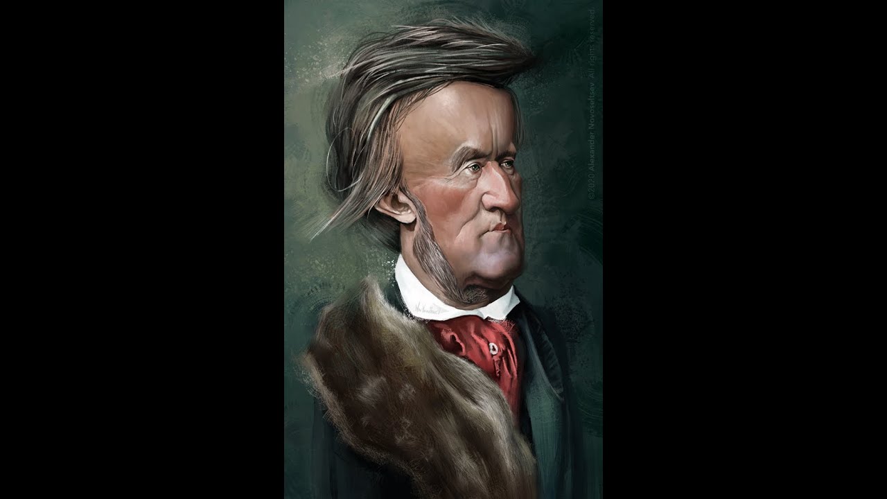The painting of Richard Wagner