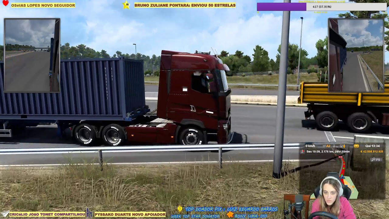 Euro Truck Simulator 2, Viajando pelo Europa na nova DLC Iberia, PC ASUS ROG ALTA QUALIDADE