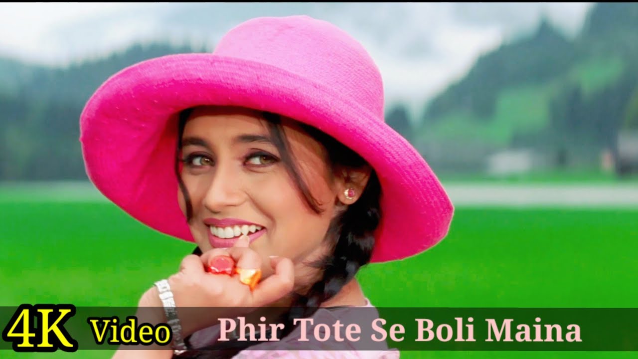 Phir Tote Se Boli Maina 4K Video Song | Hadh Kar Di Aapne | Govinda | Rani Mukerji HD 