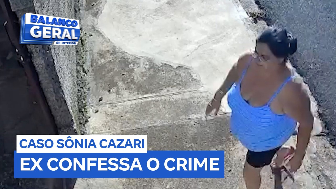 Caso Sônia Cazari: câmeras registraram últimas imagens da vítima; ex-namorado confessou o crime