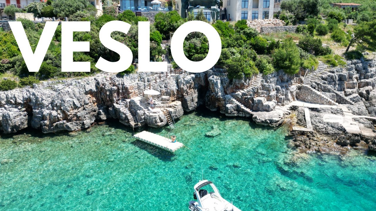 Plaža Veslo - Najlepše plavetnilo u Crnoj Gori