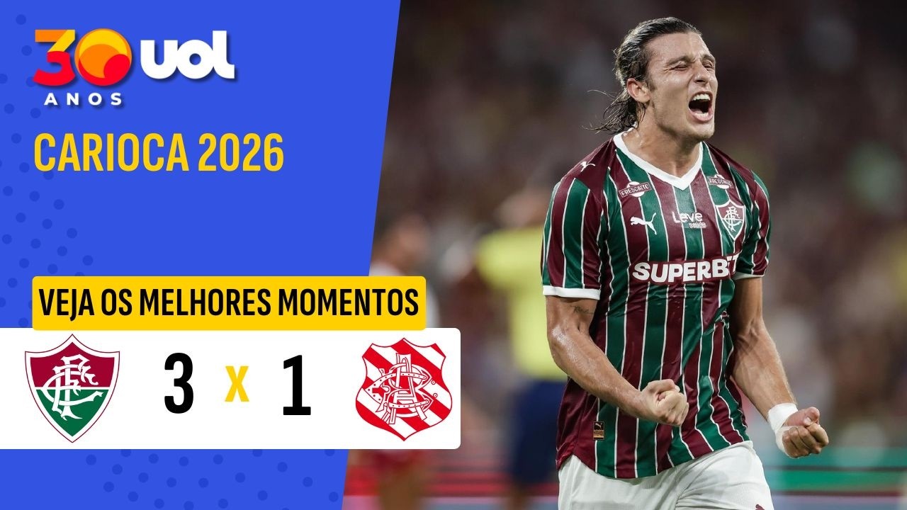 FLUMINENSE 3 X 1 BANGU - VEJA OS MELHORES MOMENTOS DO JOGO PELO CAMPEONATO CARIOCA