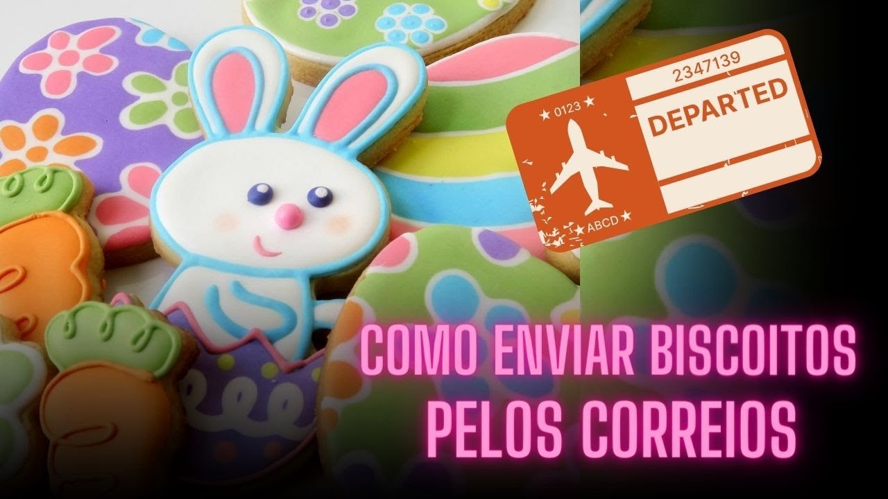 Como embalar biscoitos para enviar com segurança