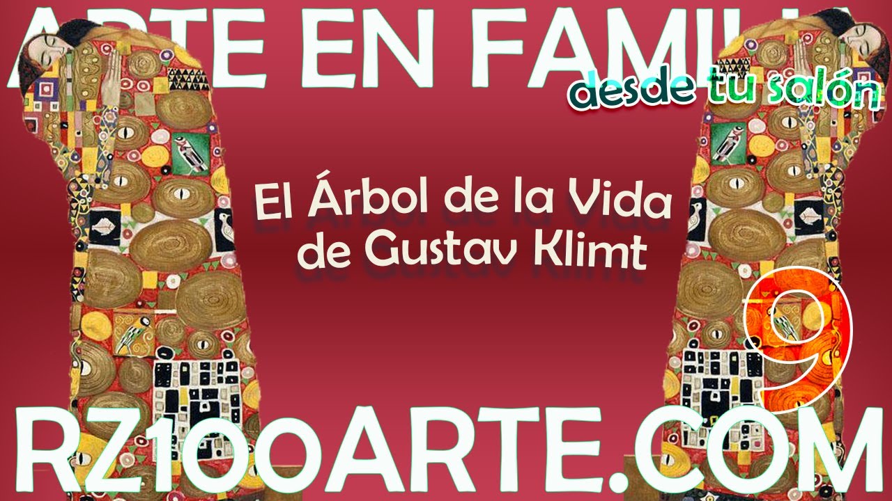 El árbol de la vida de Gustav KLimt. Arte en familia desde el salón