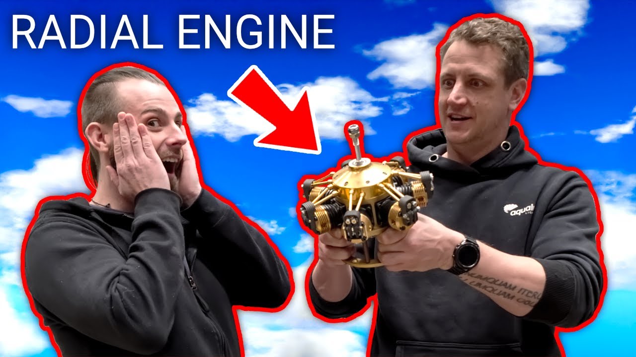 MAKING A RADIAL ENGINE FROM A PICTURE ON THE INTERNET? | 4-AXIS CNC! PART 1