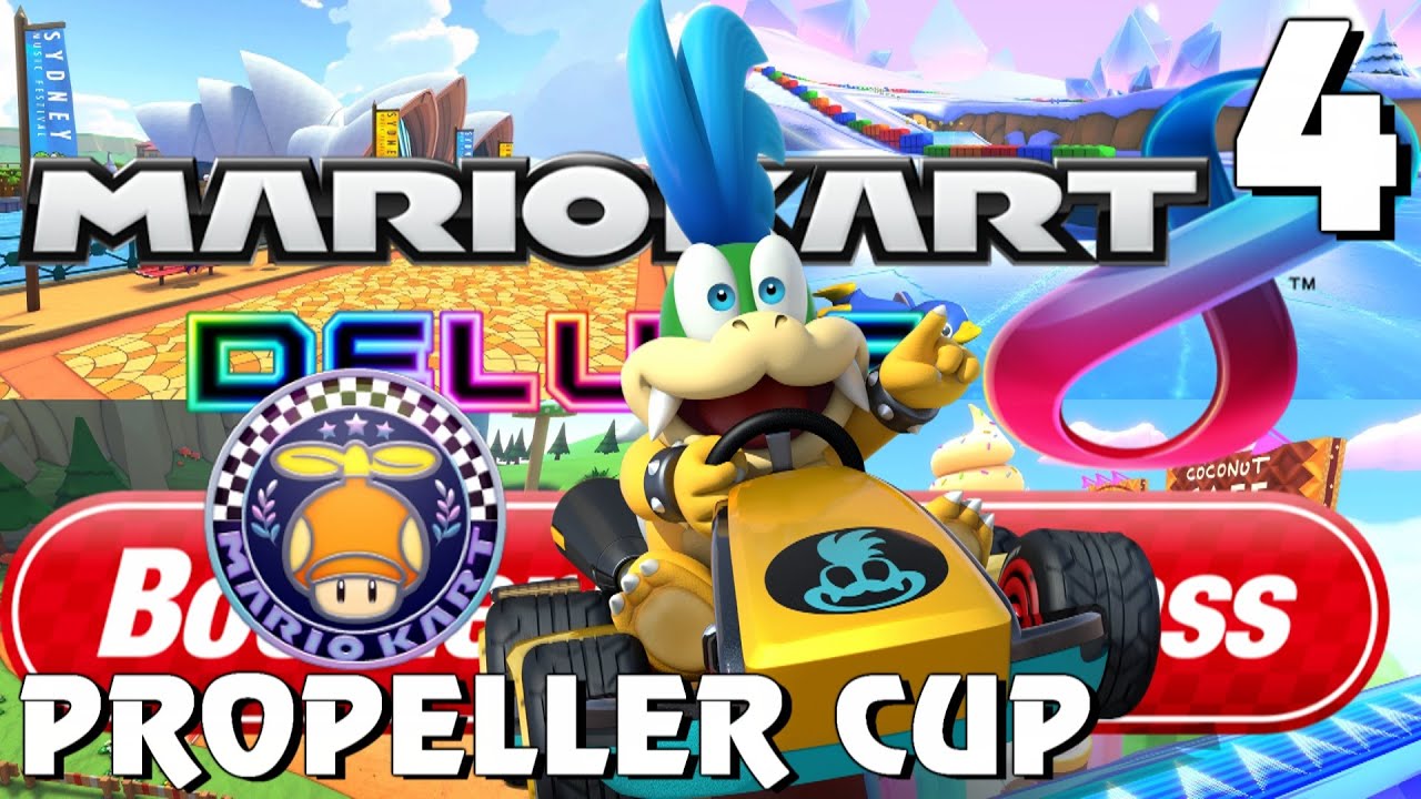 Mario Kart 8 Deluxe: Booster Course Pass - 04 - Propellor Cup (Larry Koopa)
