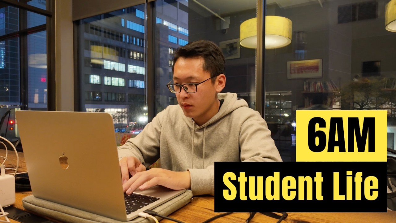 Продуктивный день в 7 утра в Университете Макмастера 📚 Как пережить перегрузку в университетской ...