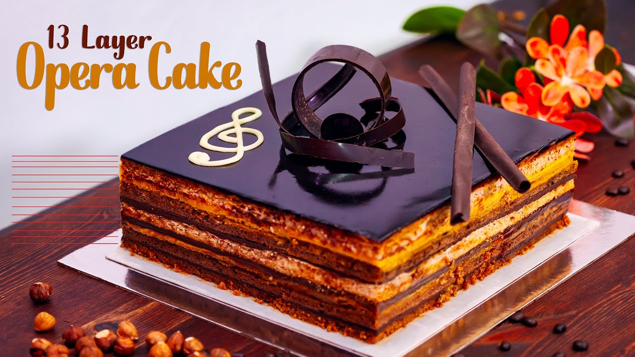 OPERA CAKE with 13 Layers
