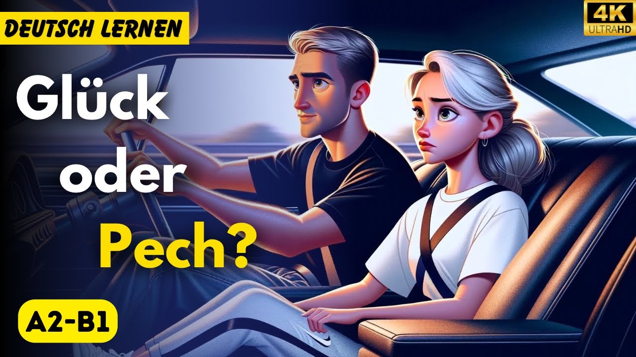 Glück oder Pech? [A2-B1] | Deutsch Lernen | Hören | Geschichte & Vokabeln