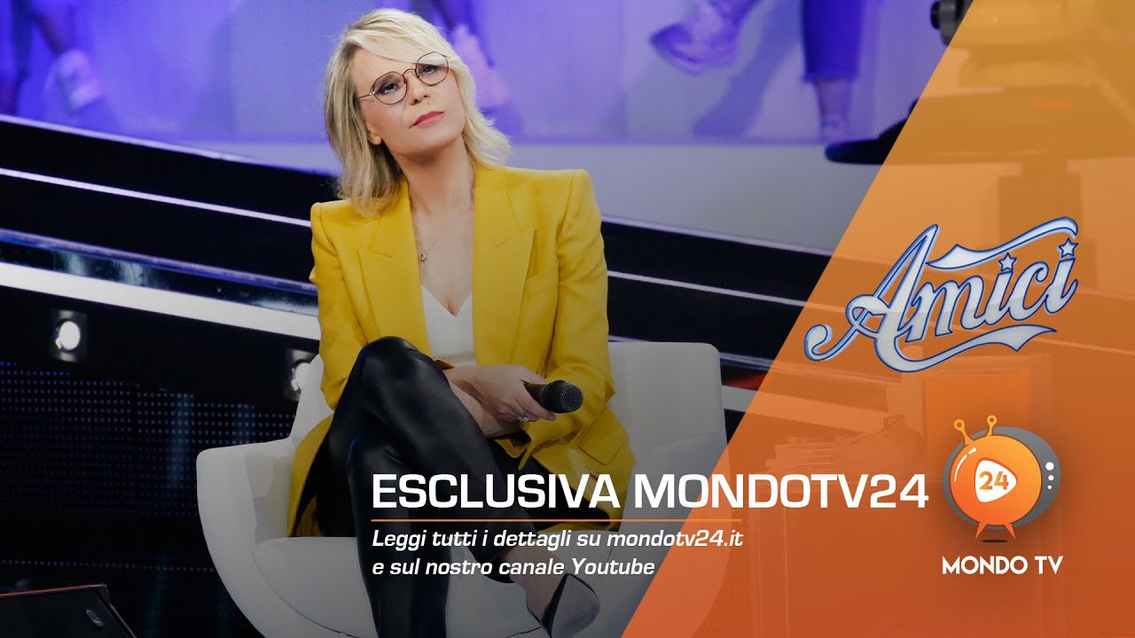 Ecco quando inizia di Amici di Maria De Filippi 2021 - MondoTV24.IT
