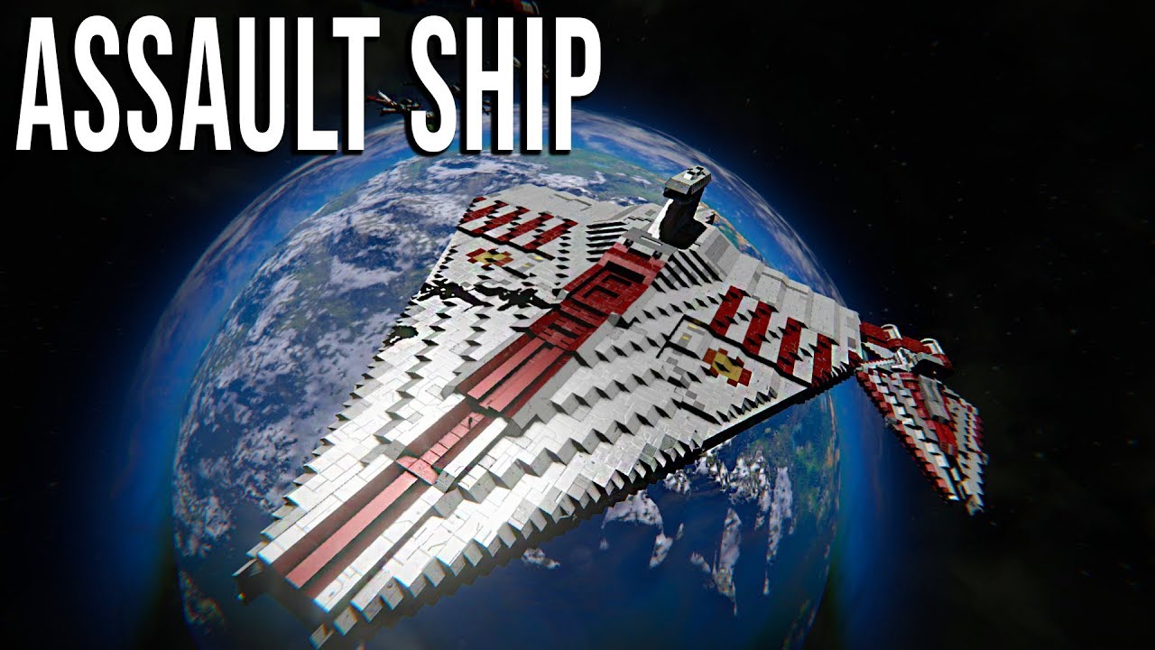 Acclamator Assault Ship - Star Wars - Space Engineers