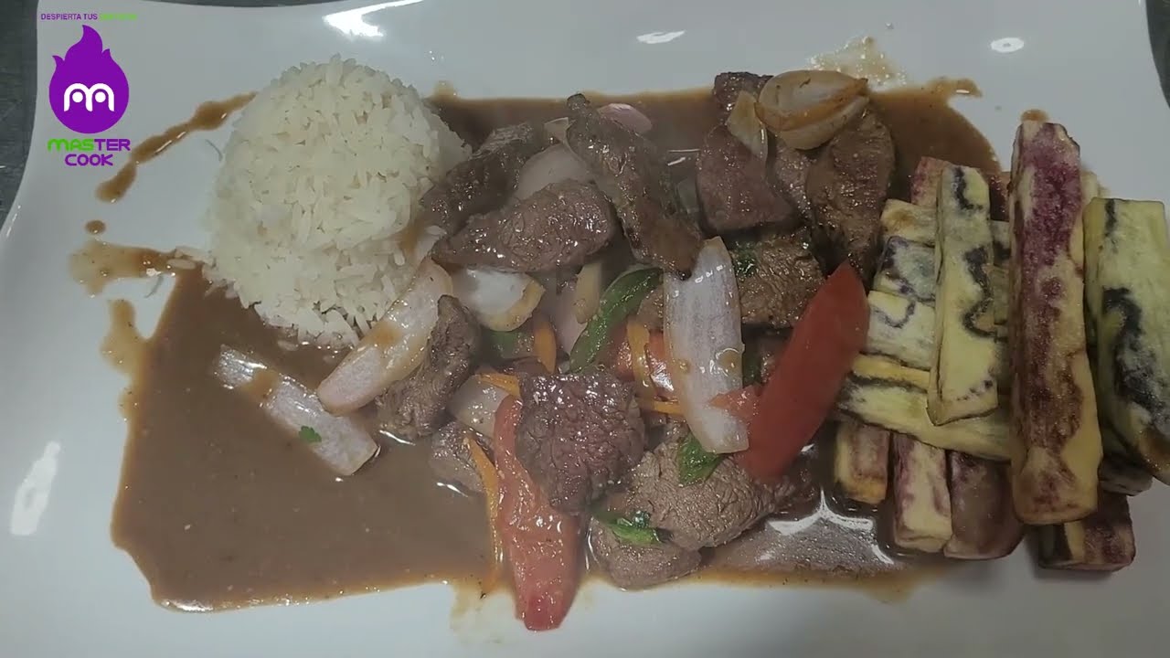 Cómo preparar LOMO SALTADO EN SU JUGO 😱 PARA EMPRENDEDORES 🟥⬜🟥 #cocina #canaldecocina #comida #rico