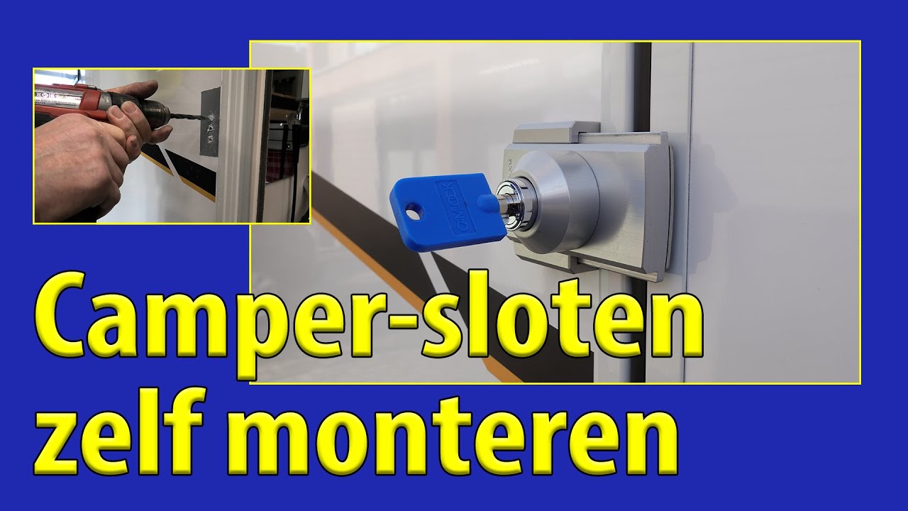 Camper TV 216 #Campersloten zelf installeren
