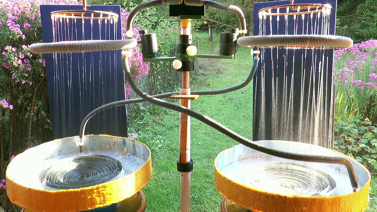 Philipp Wasserstrahlengenerator - Kelvin Generator - Wasserfadenversuch