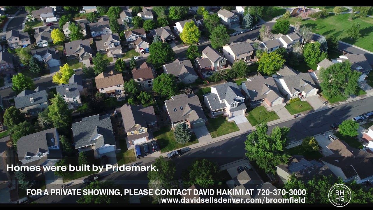 Aerial Tour of Willow Run, Broomfield CO l The David Hakimi Team