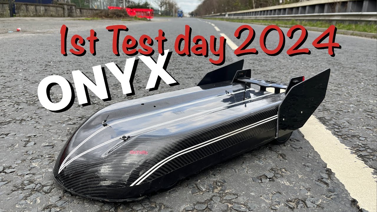 Arrma limitless v2 - GT-carbon body-  ONYX  batteries, Castle 1721 - Test day 2024