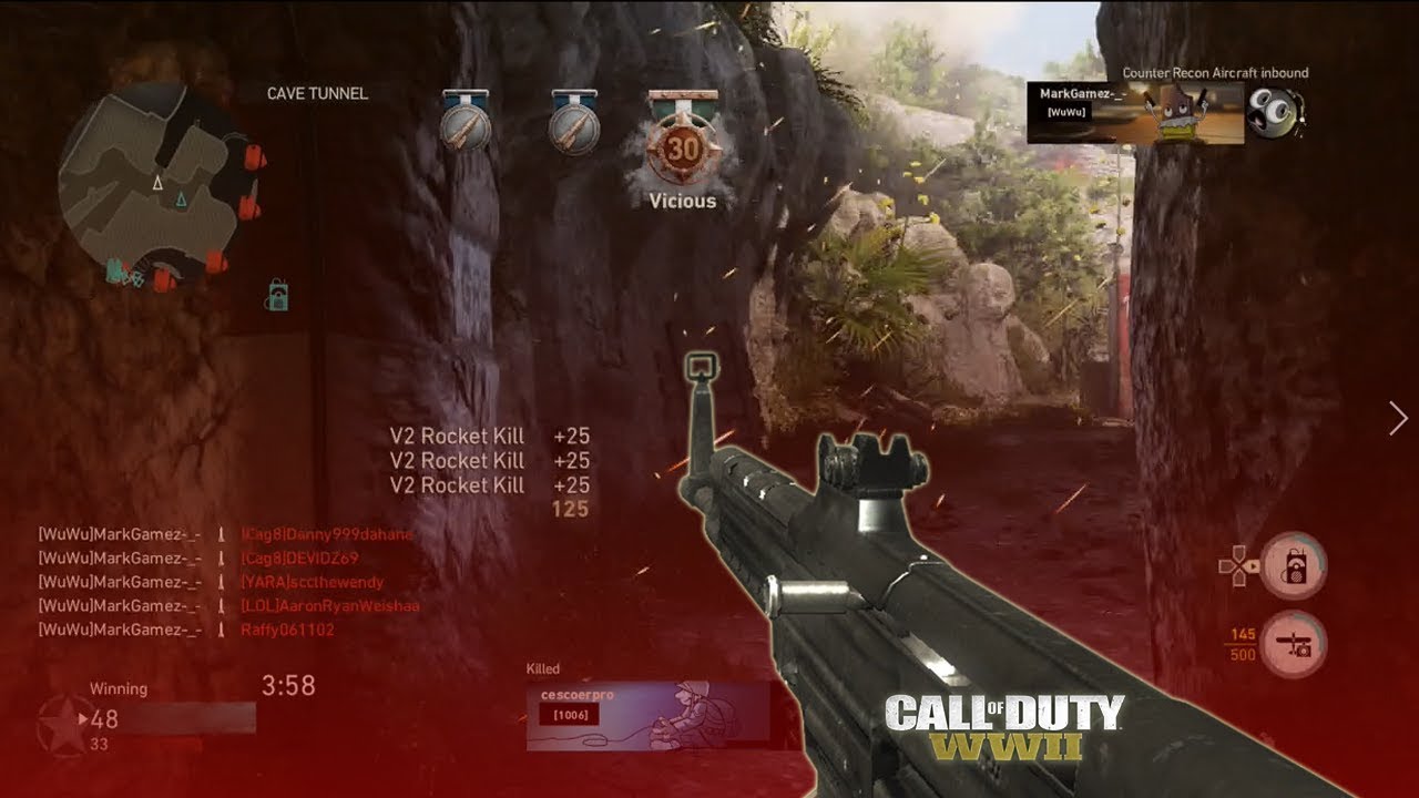 COD WW2 - V2 Rocket Gameplay