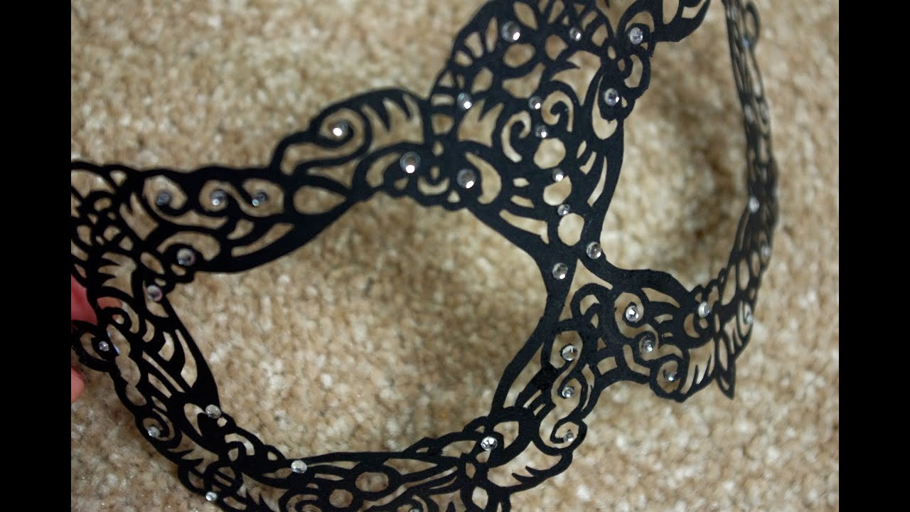 DIY Lace Mask