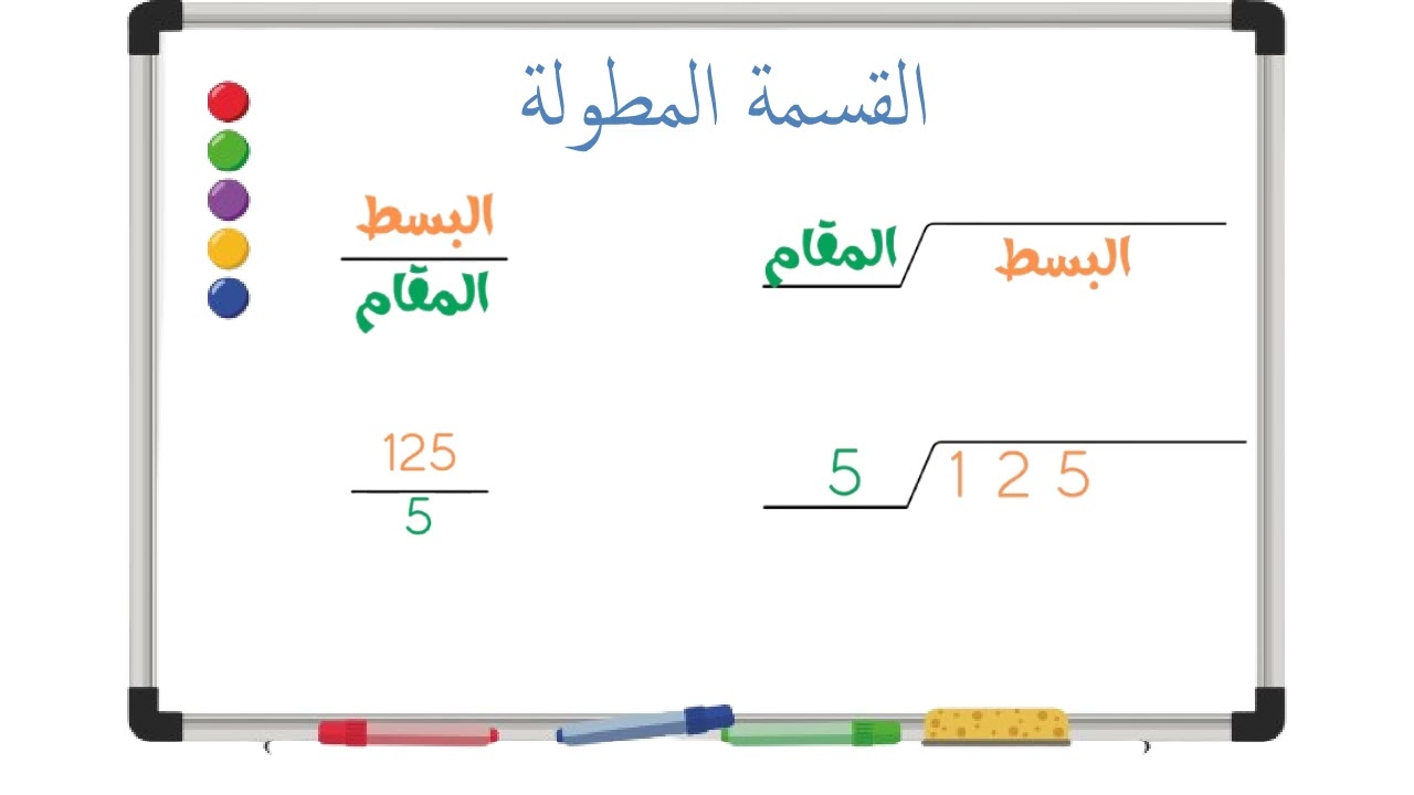 قسمة الأعداد 