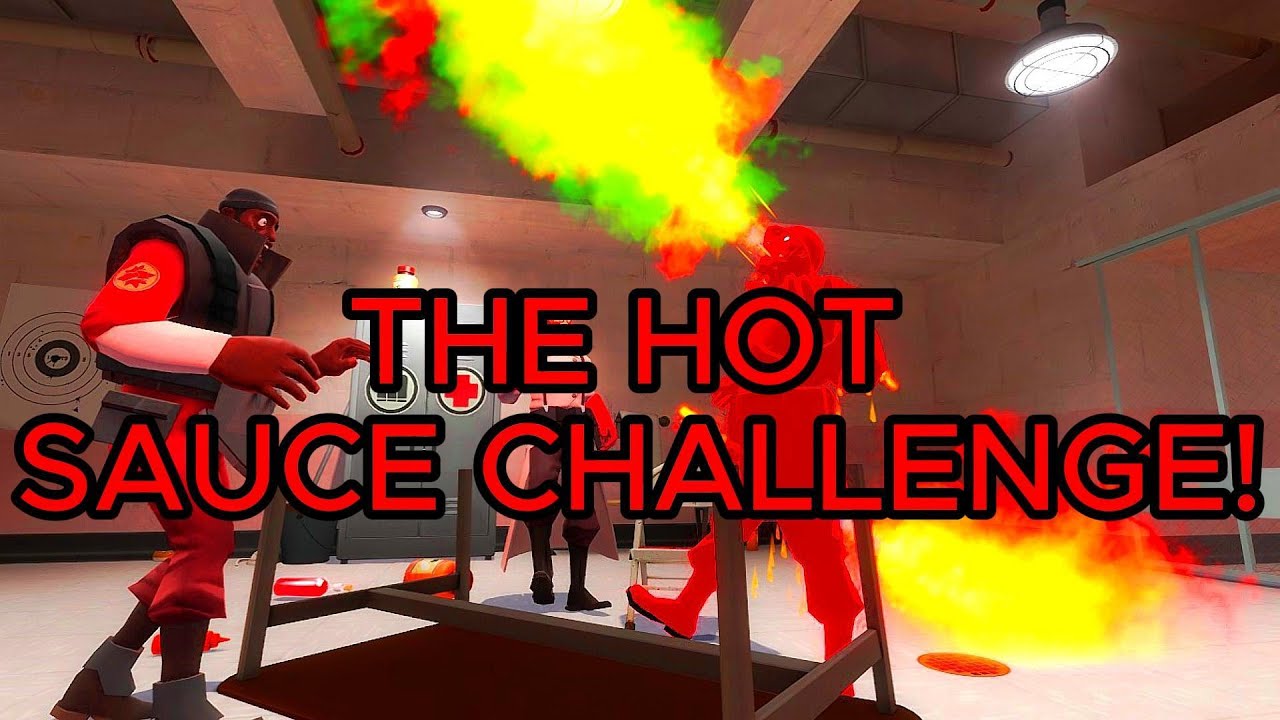 (TF2 15.AI) THE HOT SAUCE CHALLENGE! (GMOD ANIMATED!)