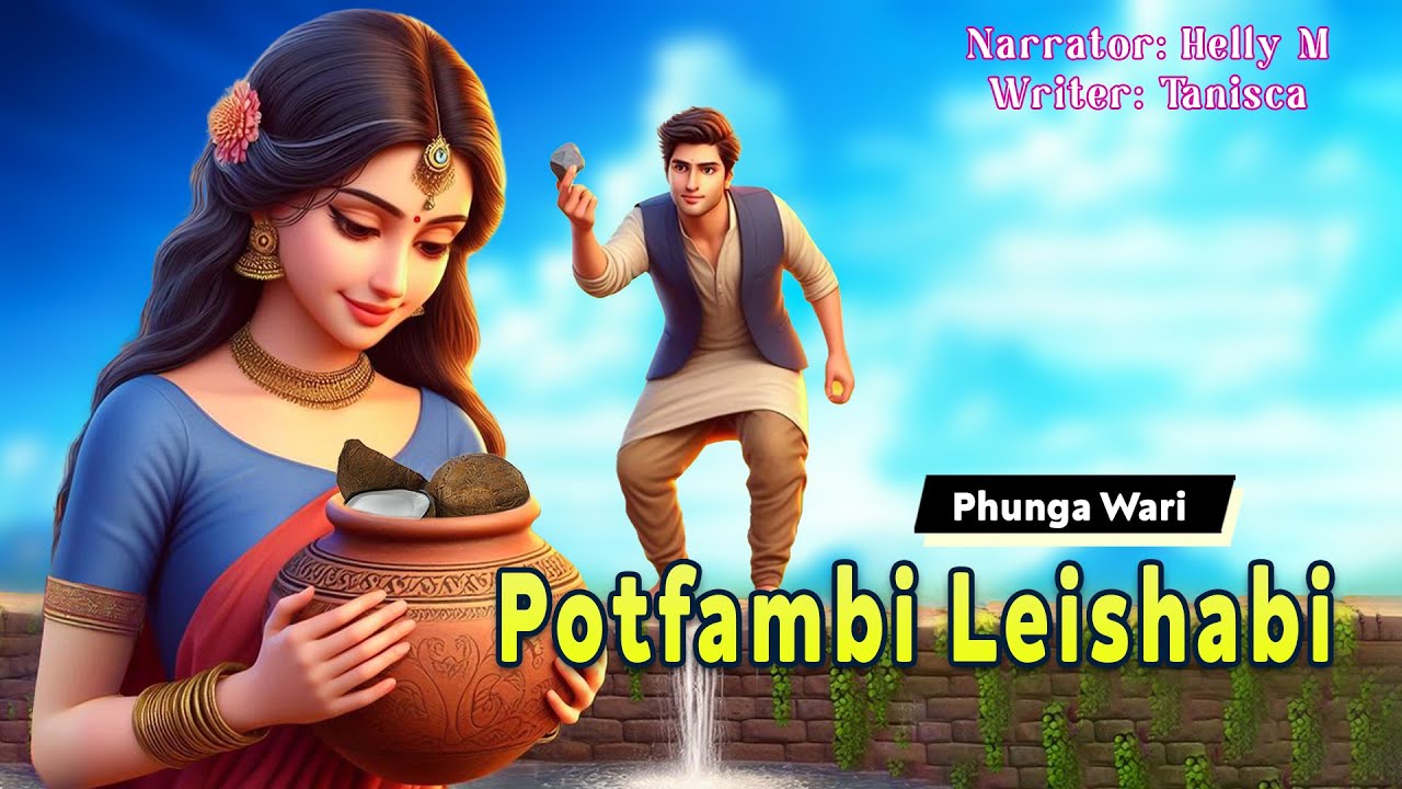 Potfambi Leishabi || Manipuri Phunga Wari || Helly Maisnam🎤 || Tanisca✍️